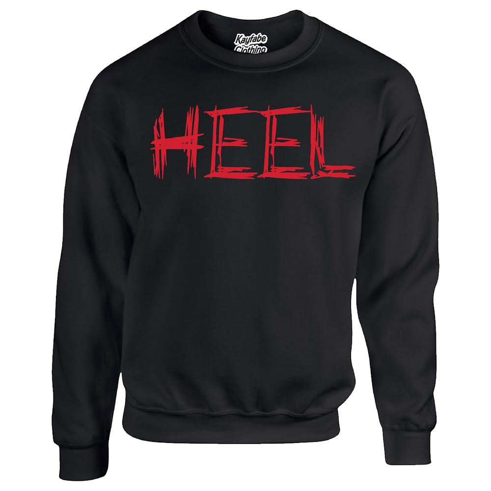 HEEL CREW NECK – Kayfabe Clothing